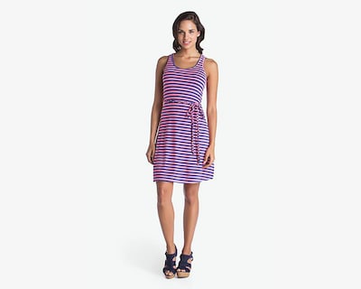 Foto 2 | Vestido Casual Refill a Rayas con Tirantes para Mujer