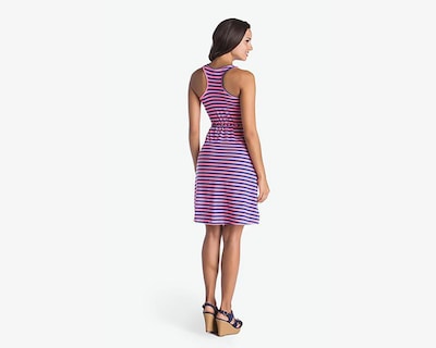 Foto 3 | Vestido Casual Refill a Rayas con Tirantes para Mujer