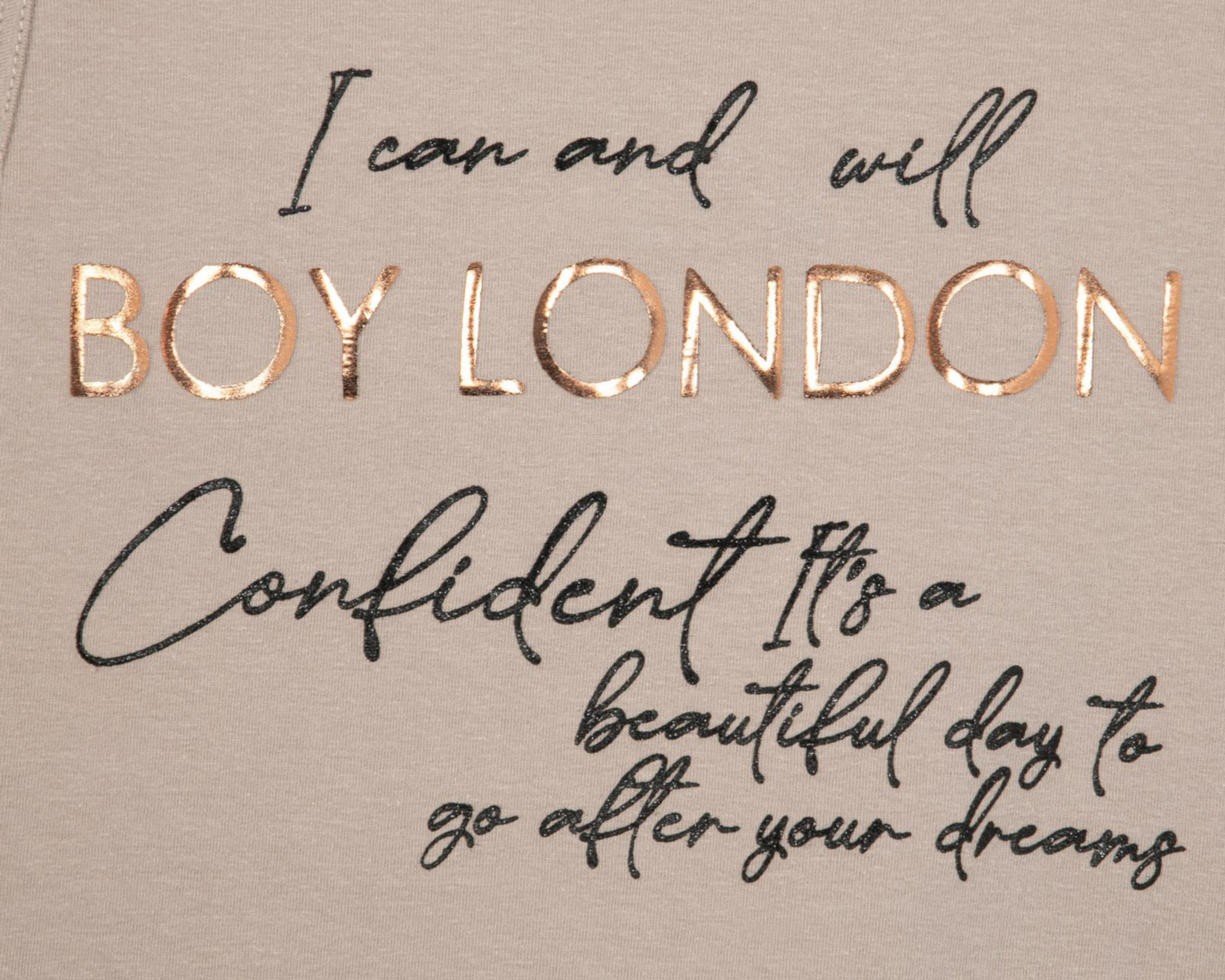 Foto 4 pulgar | Playera Boy London Estampada para Mujer