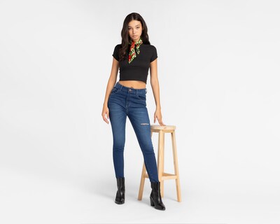 Foto 2 | Jeans Skinny Refill para Mujer
