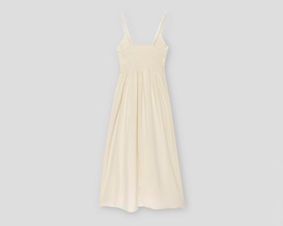 Foto 2 | Vestido de Playa Rio Beach Beige con Tirantes
