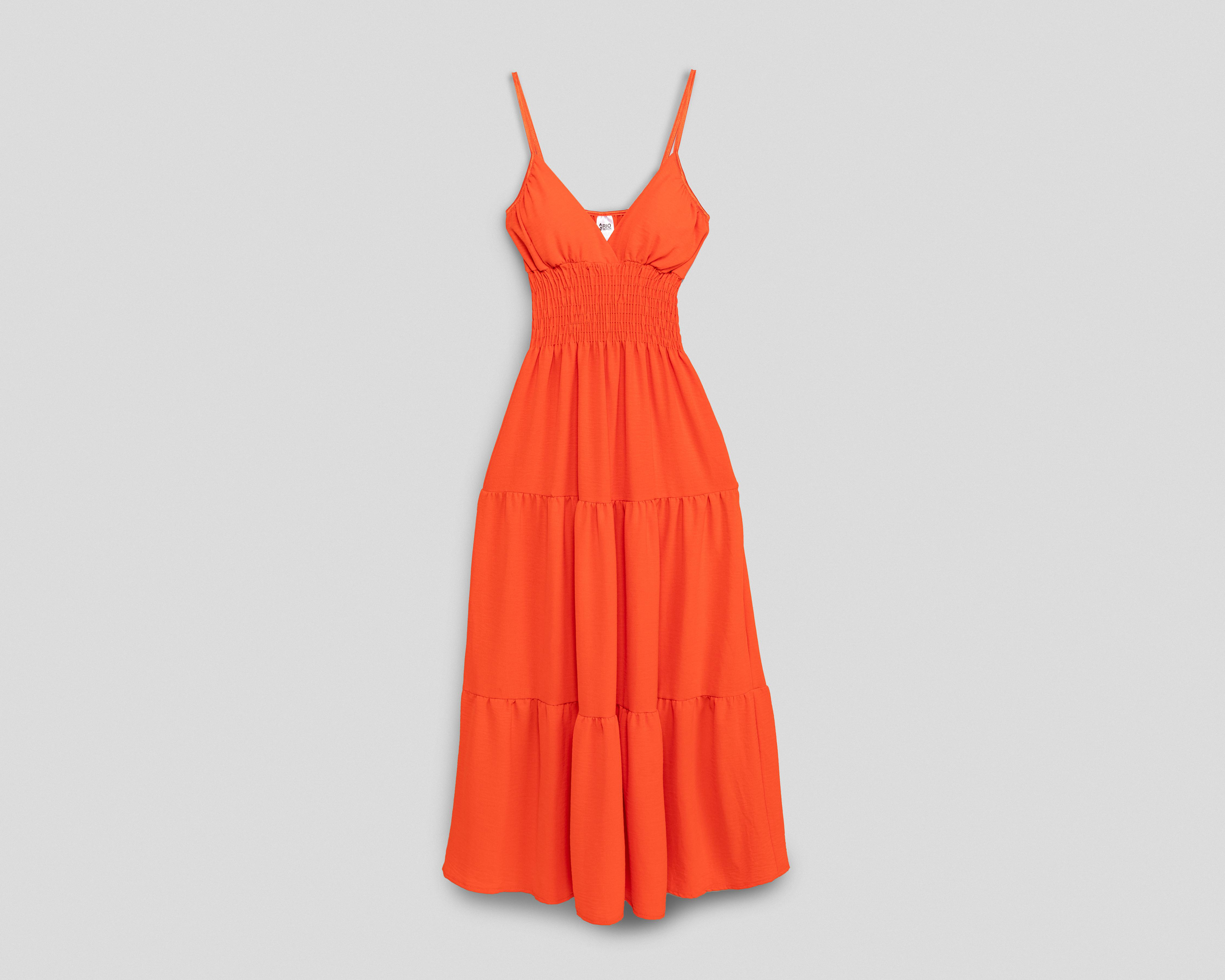 Vestido de Playa Rio Beach de Tirantes Escote V Juvenil