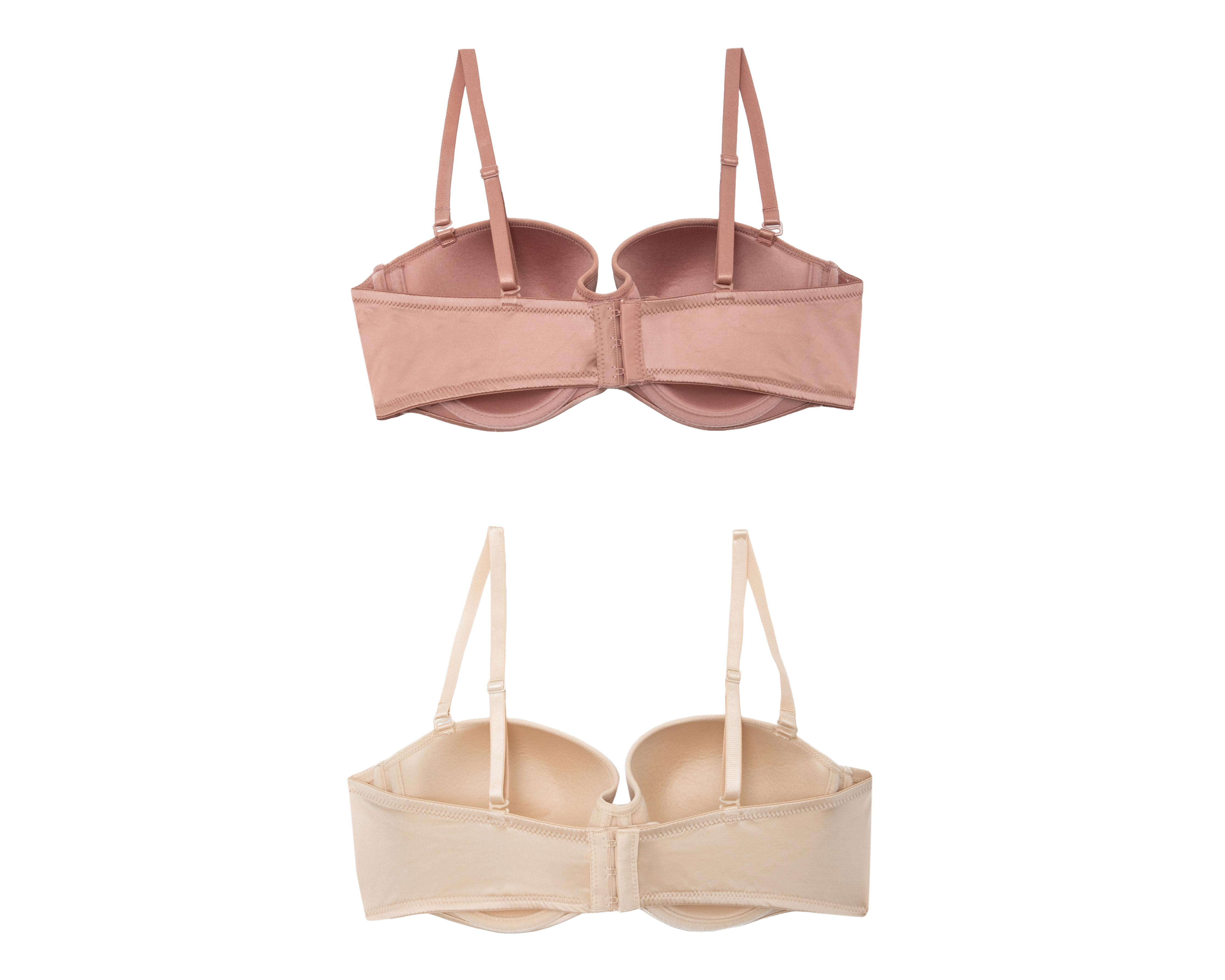 Foto 4 pulgar | Brasier con Varilla Beauty Secret Copa Completa para Mujer 2 Pack