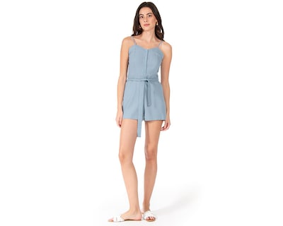 Foto 1 | Jumper Casual Forever 21 Azul Corto para Mujer
