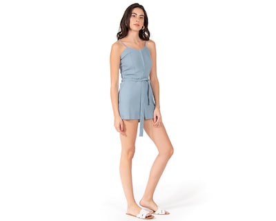 Foto 2 | Jumper Casual Forever 21 Azul Corto para Mujer