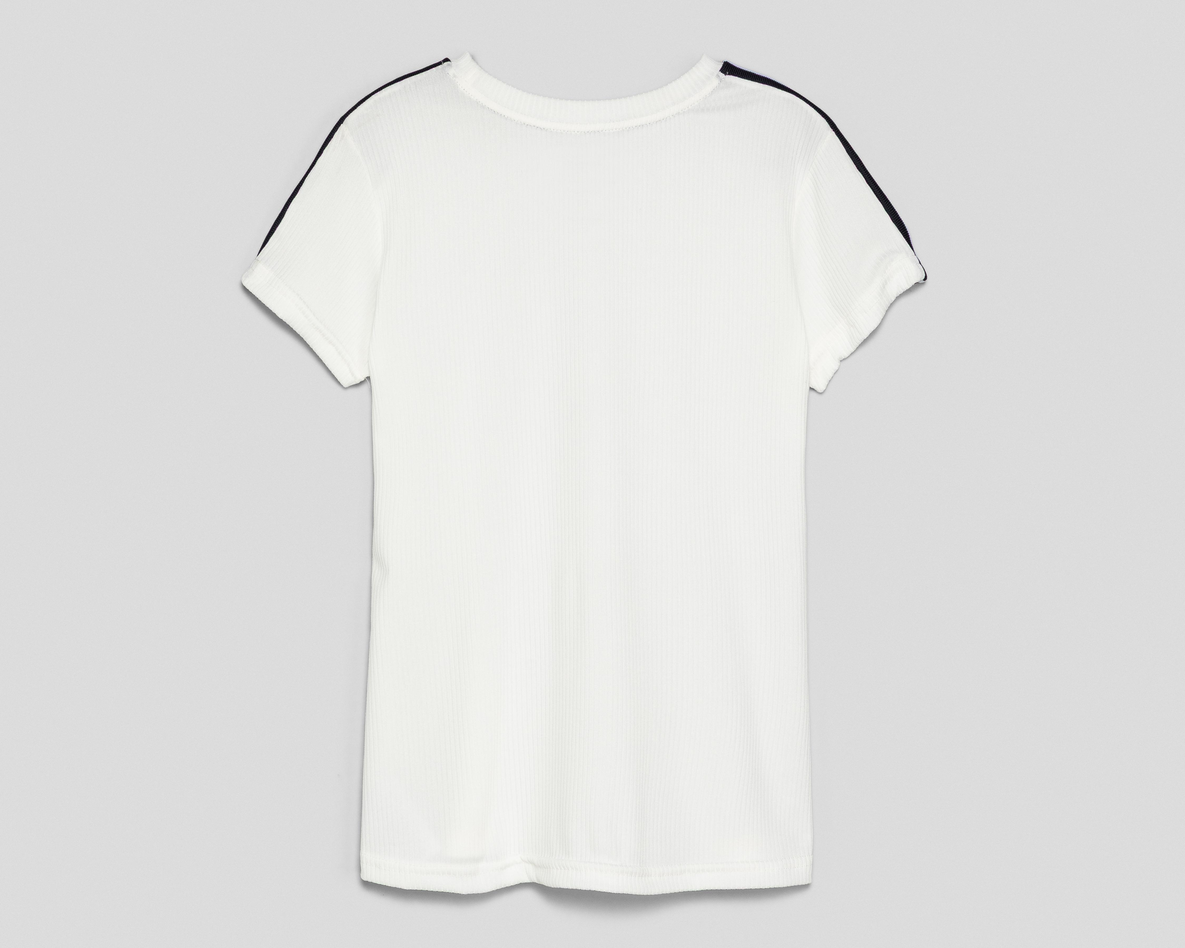 Foto 3 pulgar | Playera Manga Corta Oggi para Mujer