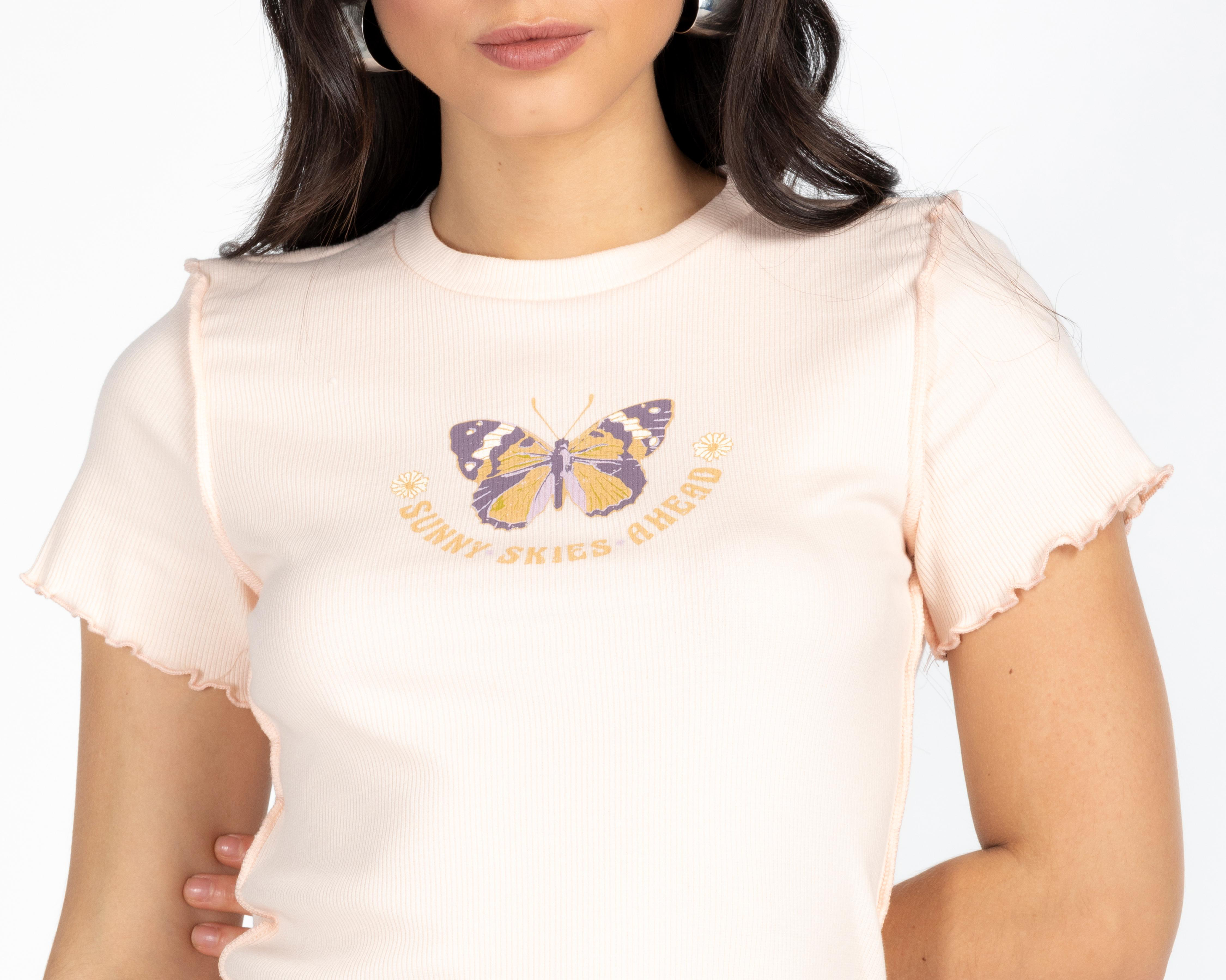 Foto 5 pulgar | Playera 18 Forever Lisa para Mujer