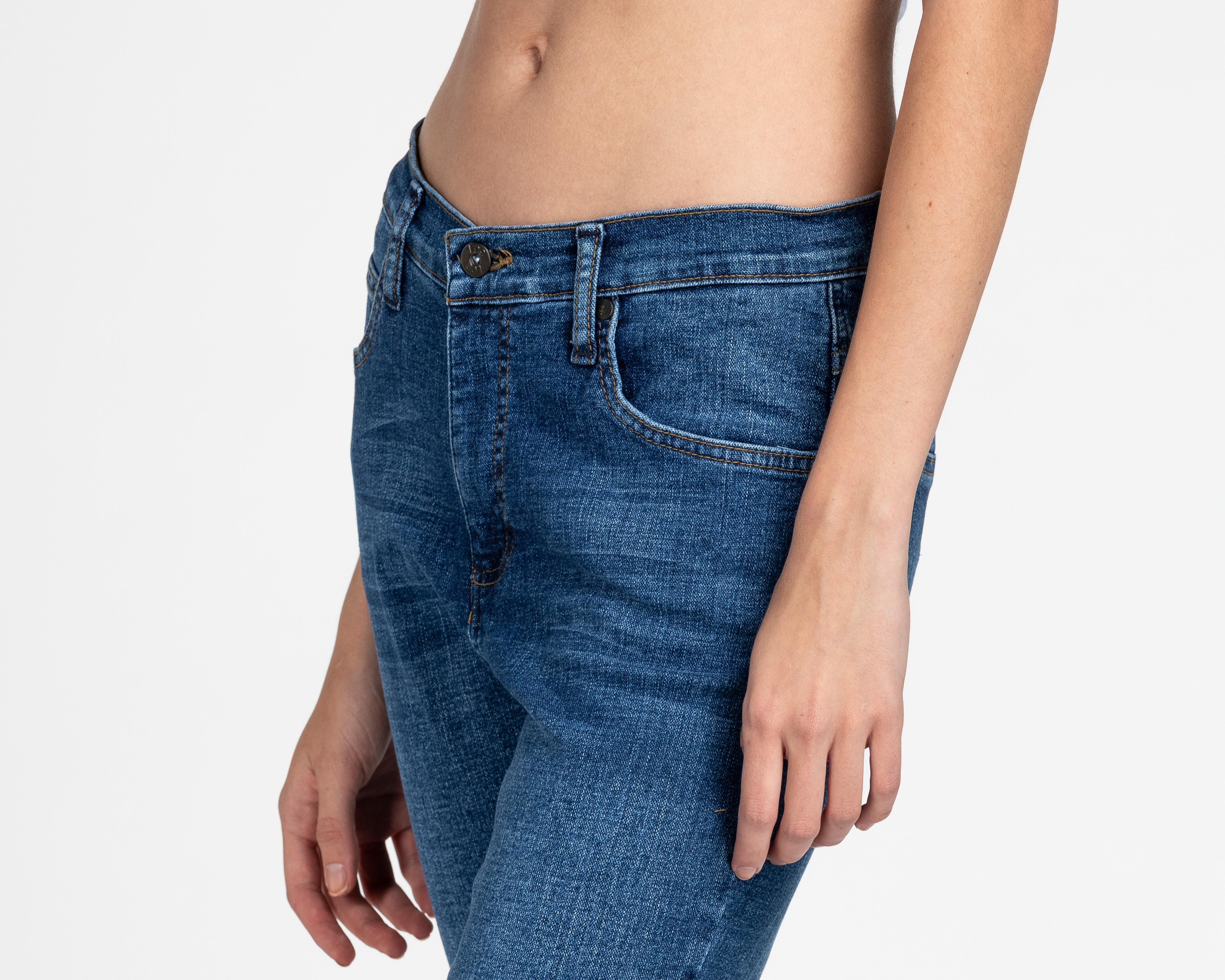 Foto 4 | Jeans Skinny Lee para Mujer