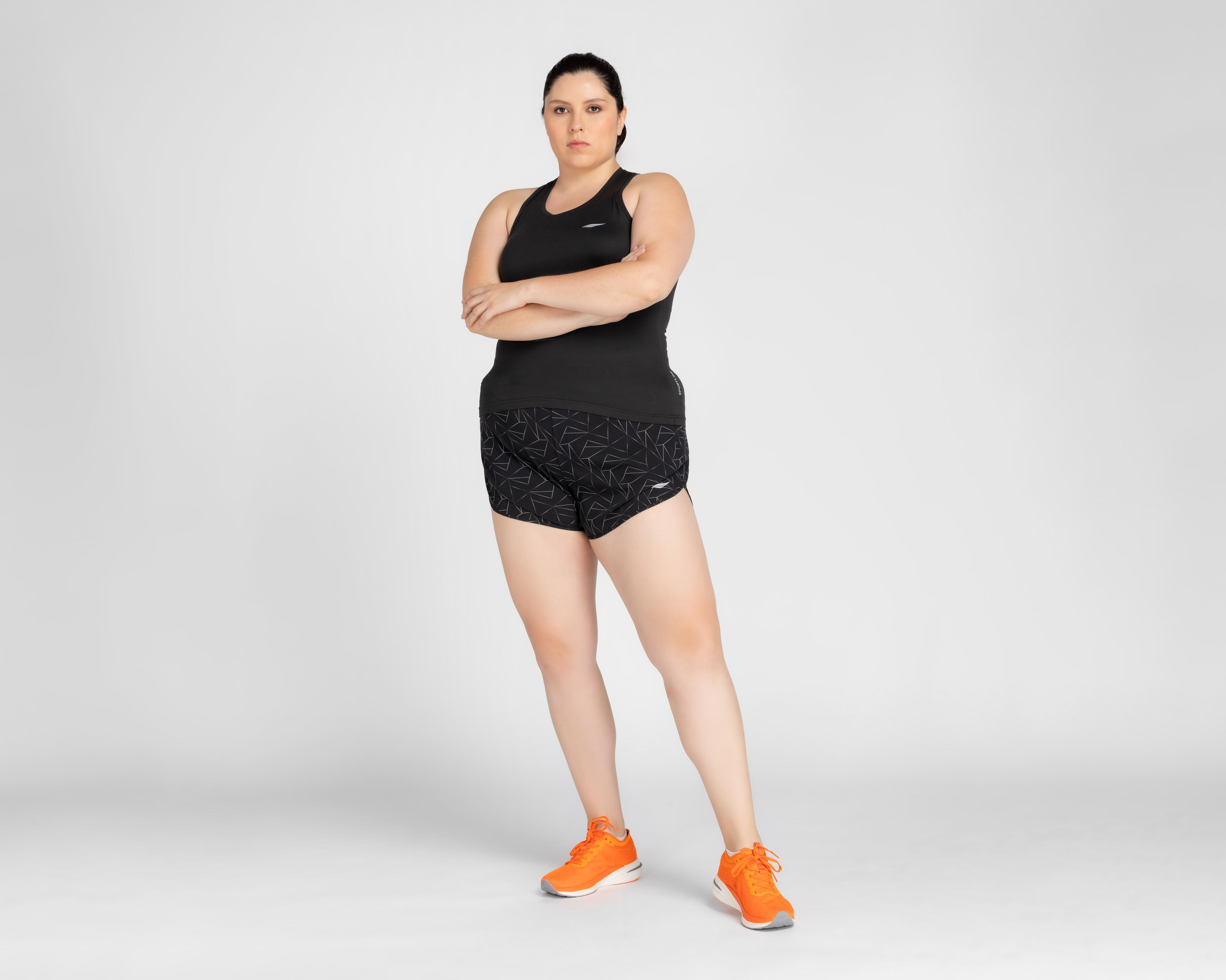 Playera y Short de Entrenamiento Sportline para Mujer