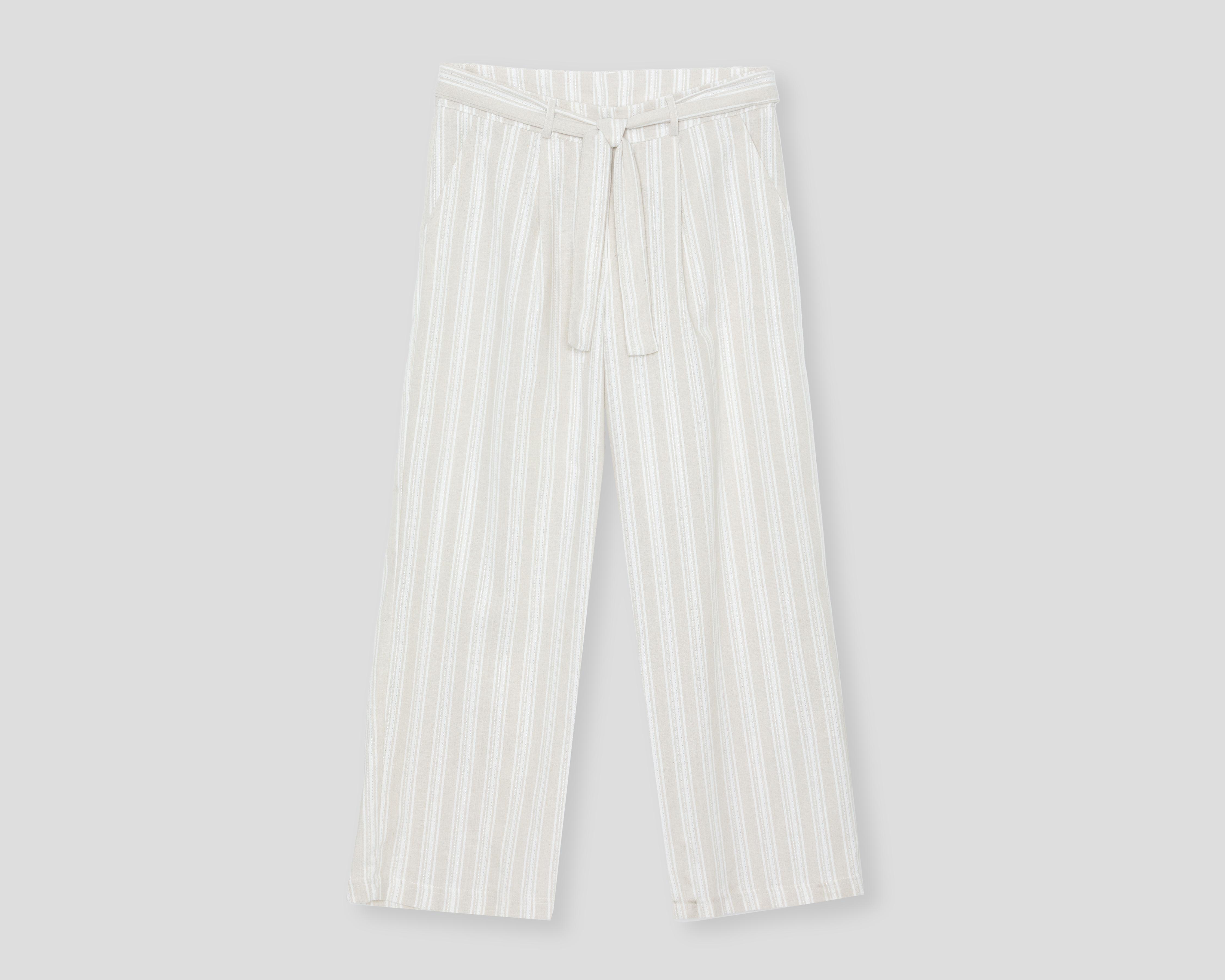 Foto 1 | Pantalón Capri Sahara con Cinturón para Mujer