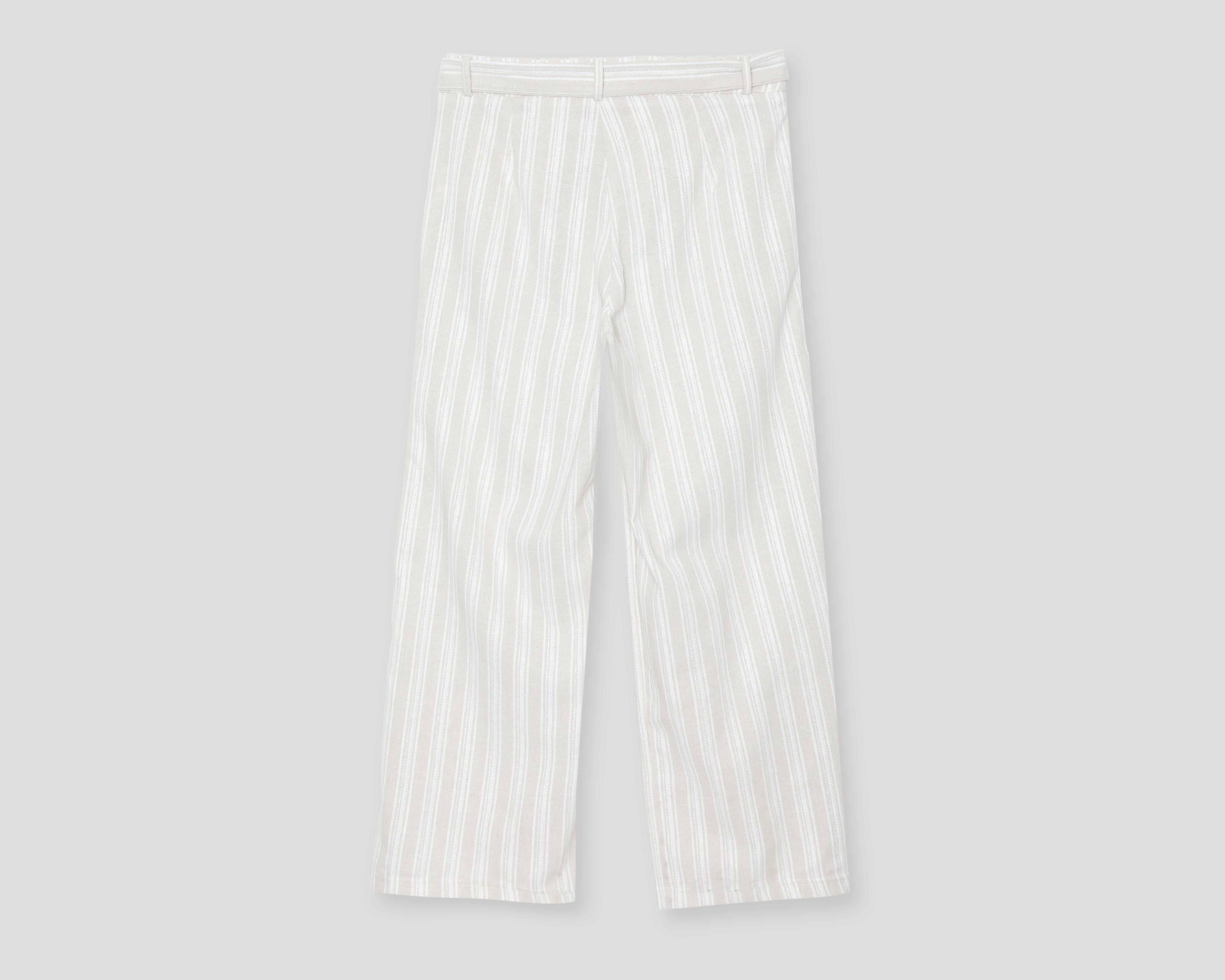 Foto 2 | Pantalón Capri Sahara con Cinturón para Mujer