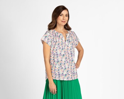 Foto 1 | Blusa Lady Sun Manga Corta Floral