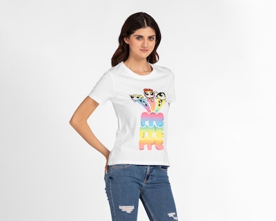 Foto 1 | Playera The Powerpuff Girls Manga Corta