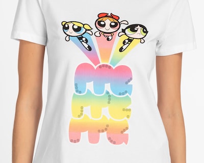 Foto 3 | Playera The Powerpuff Girls Manga Corta