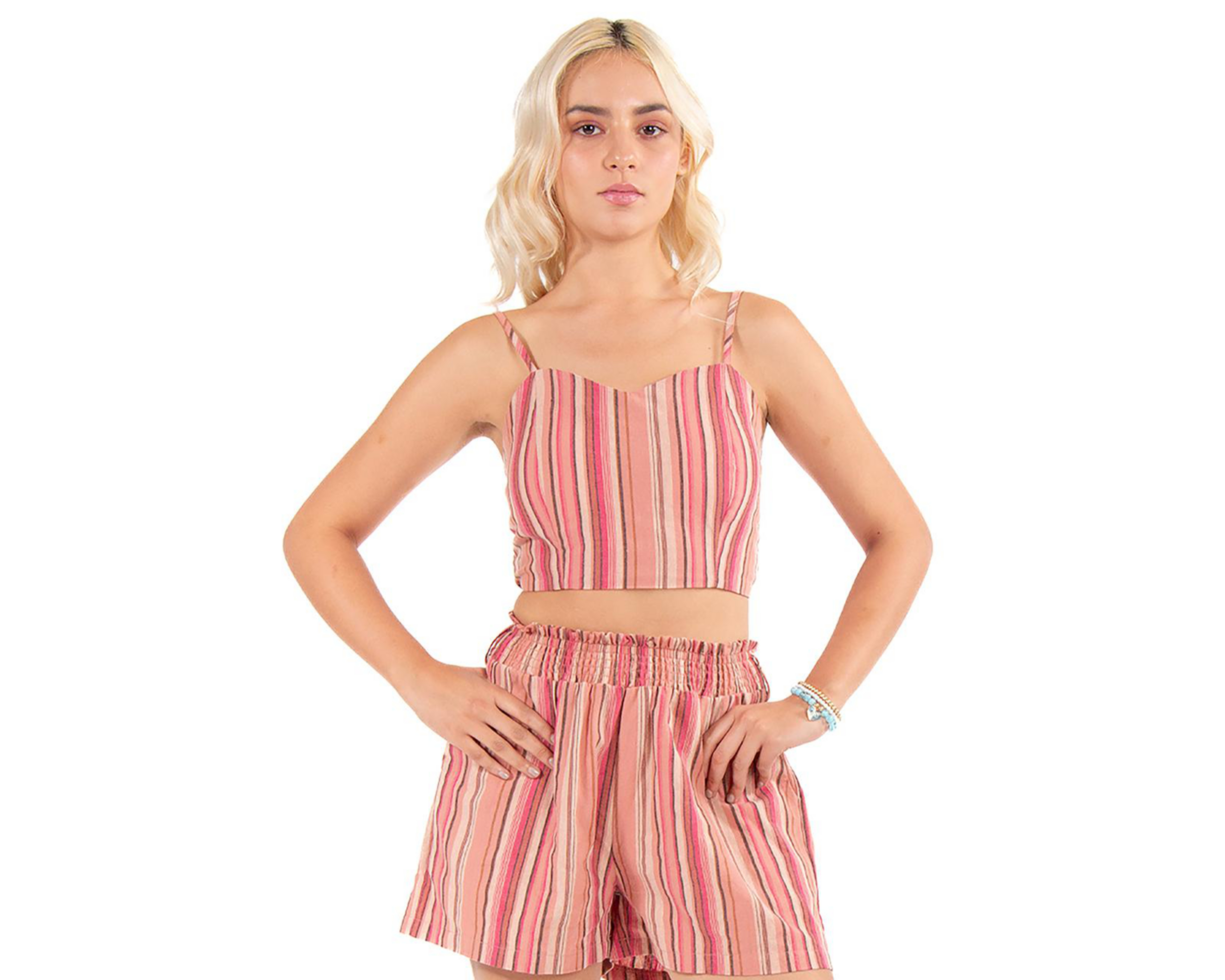 Foto 1 | Blusa a Rayas Forever 21 para Mujer