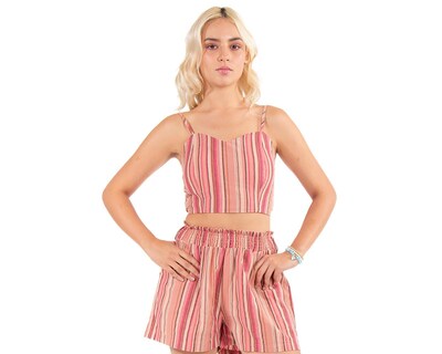 Foto 1 | Blusa a Rayas Forever 21 para Mujer