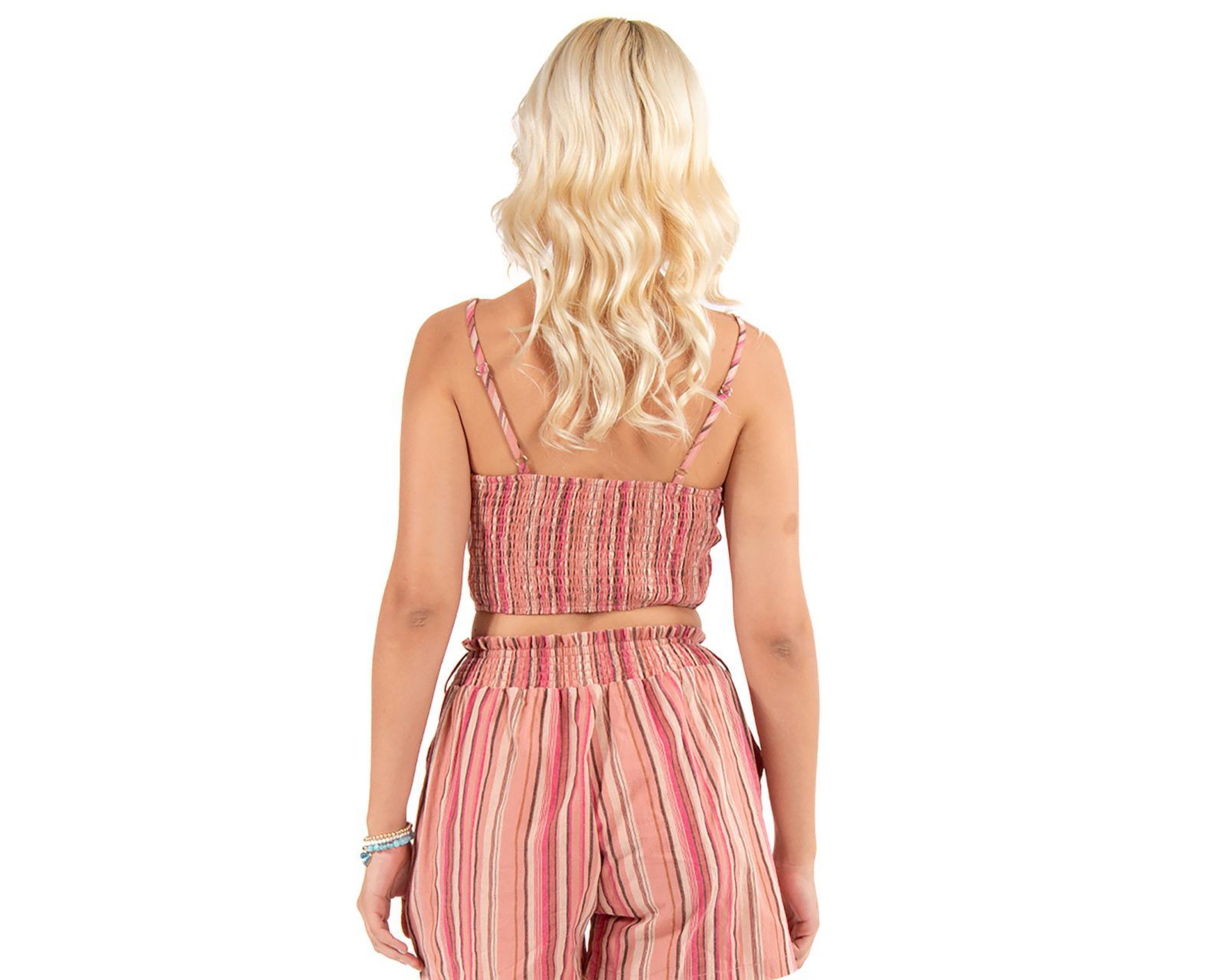 Foto 4 pulgar | Blusa a Rayas Forever 21 para Mujer