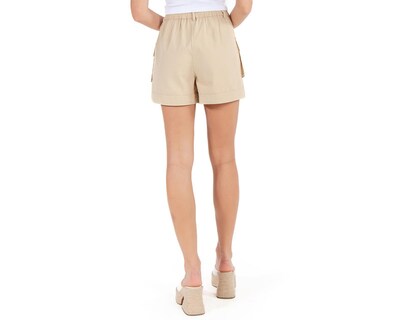 Foto 3 | Short Forever 21 Beige para Mujer