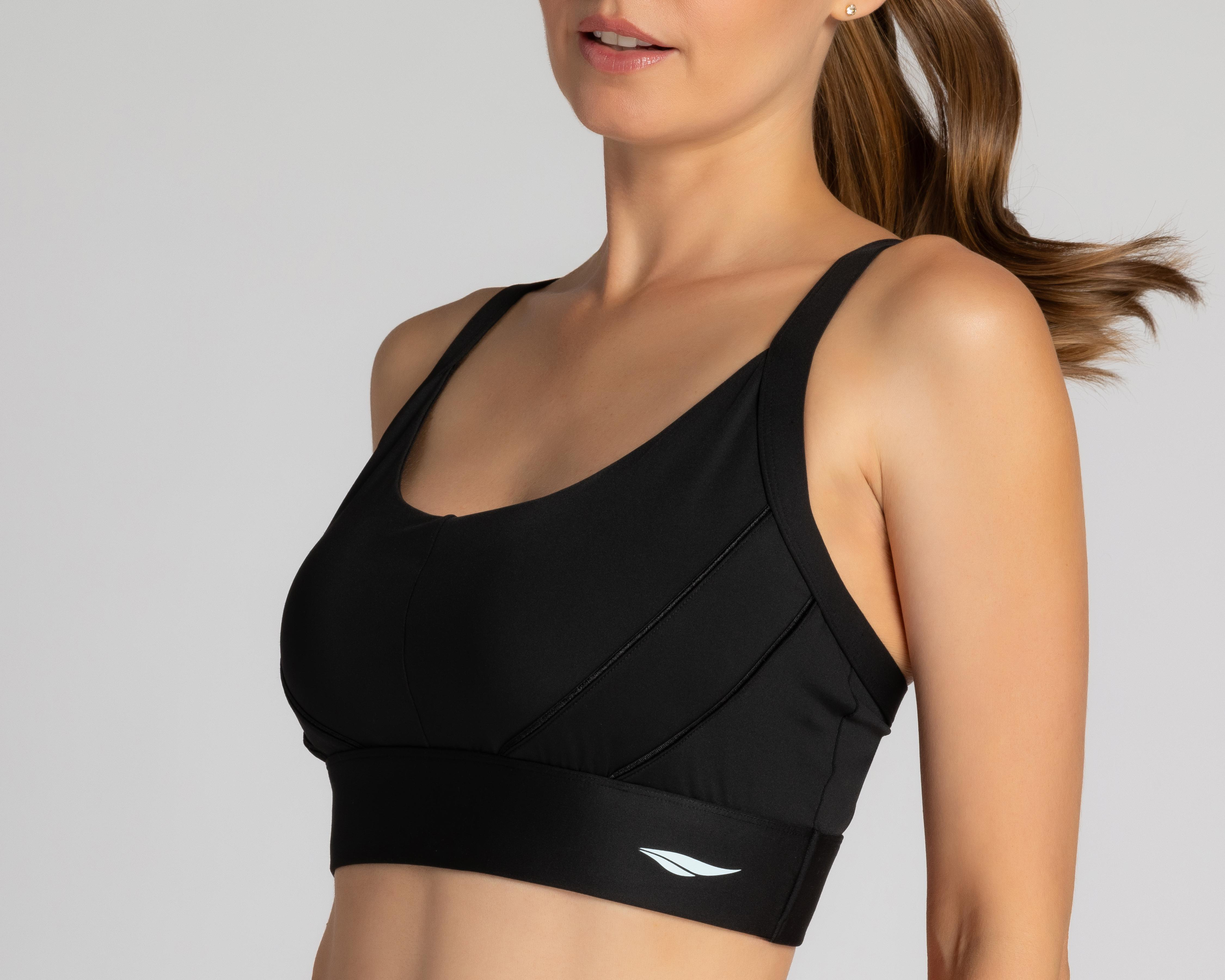 Foto 5 pulgar | Top de Entrenamiento Sportline Negro para Mujer