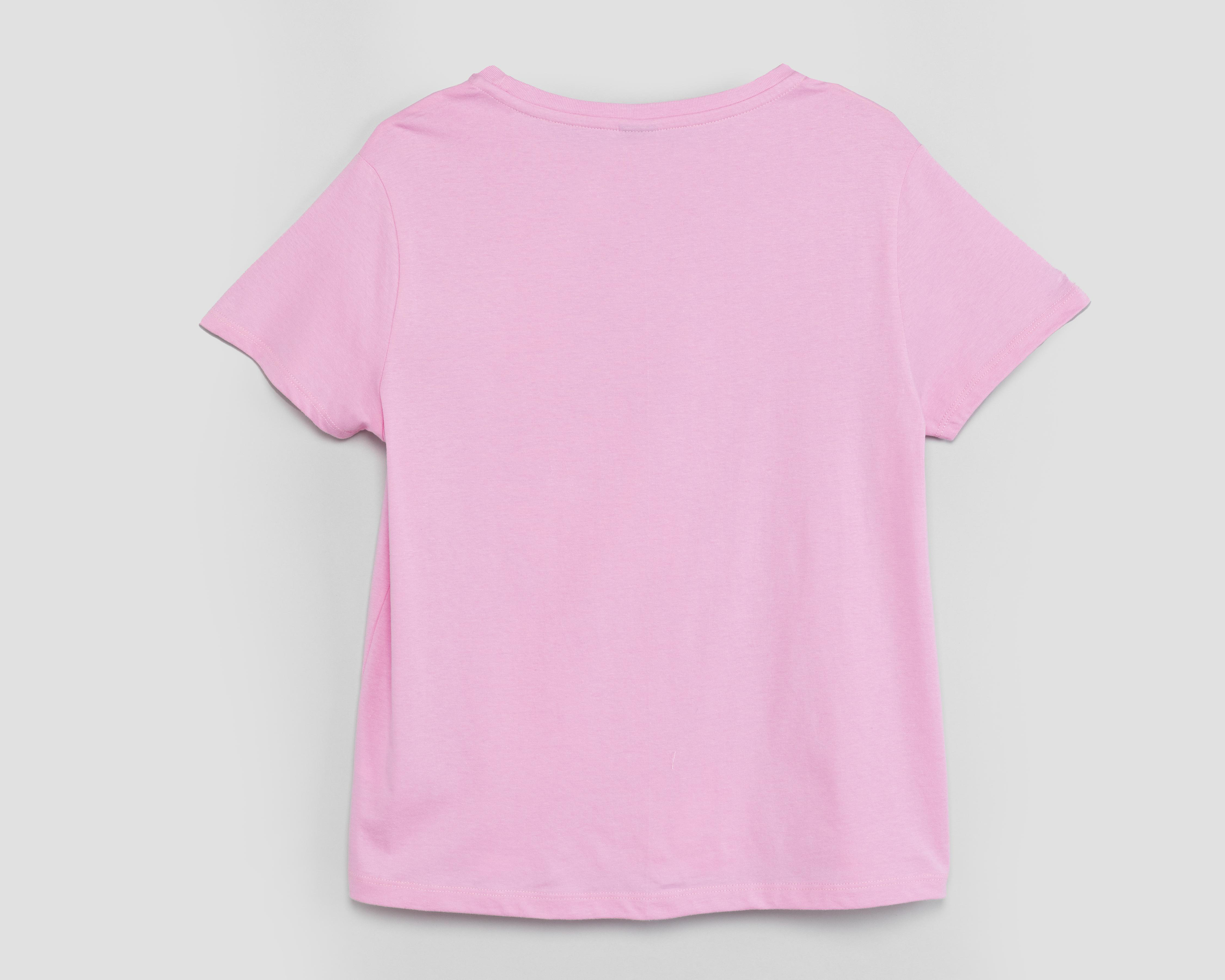 Foto 2 | Playera Disney Mickey Mouse Manga Corta para Mujer