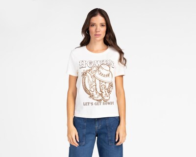 Foto 1 | Playera Refill Manga Corta para Mujer
