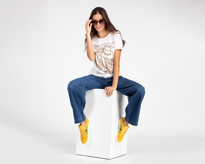 Foto 2 | Playera Refill Manga Corta para Mujer