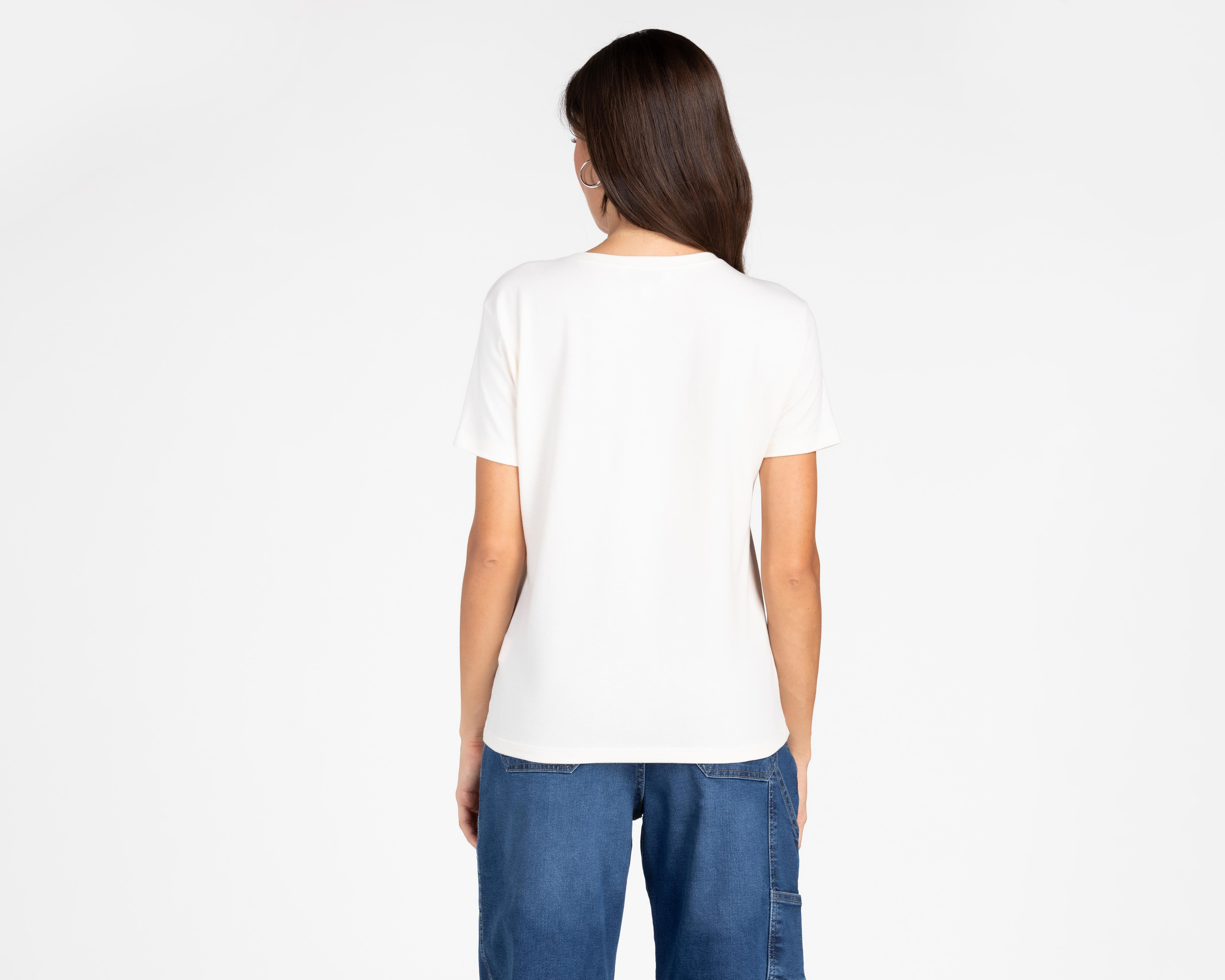 Foto 4 pulgar | Playera Refill Manga Corta para Mujer