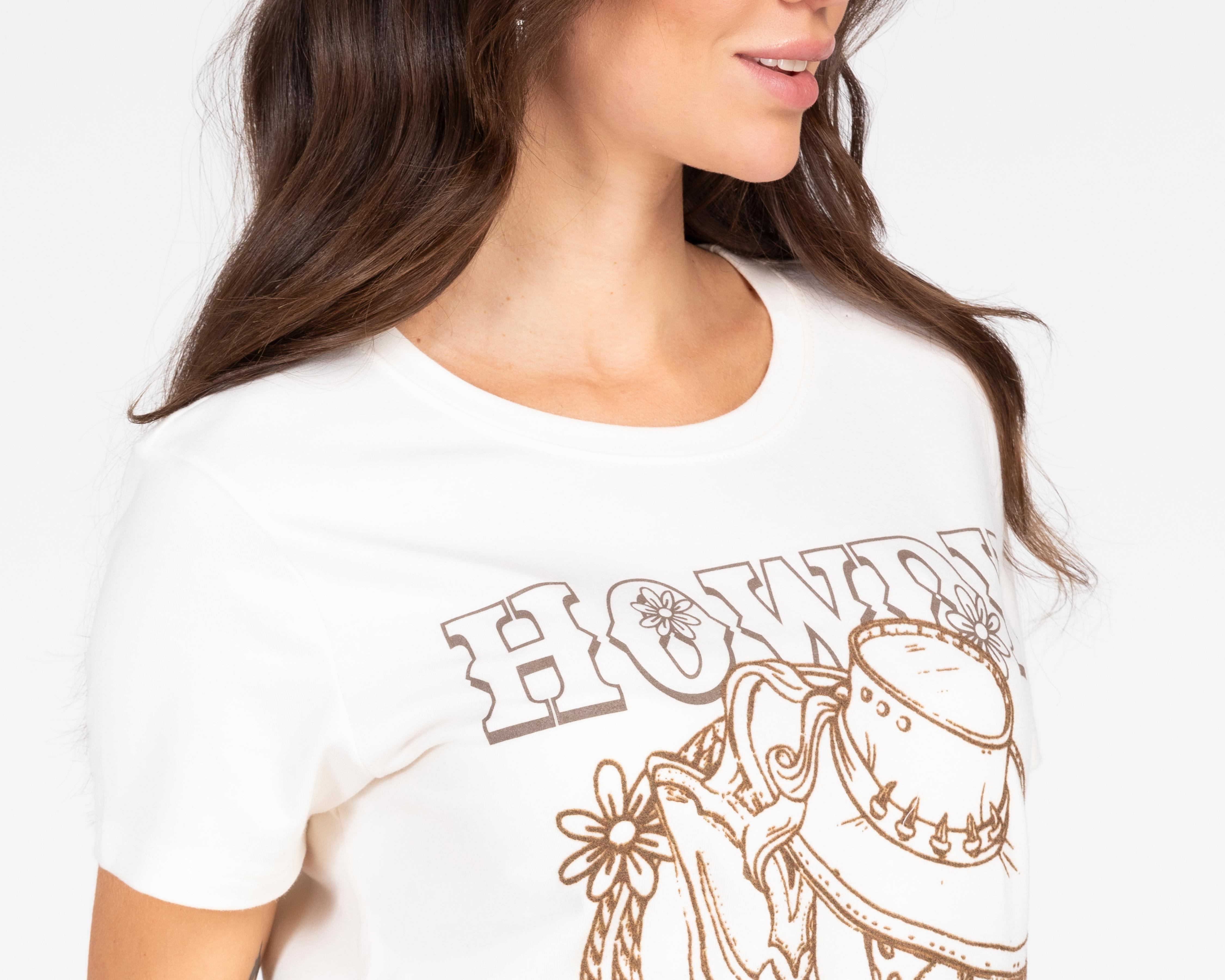 Foto 5 pulgar | Playera Refill Manga Corta para Mujer