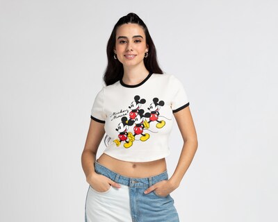 Foto 1 | Playera Disney Mickey Mouse para Mujer