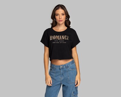 Foto 1 | Playera Thinner Manga Corta para Mujer