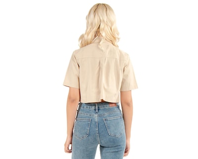 Foto 3 | Blusa Manga Corte Forever 21 para Mujer