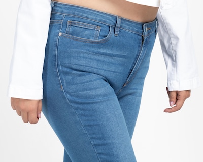 Foto 4 | Jeans Skinny Lucky Star para Mujer