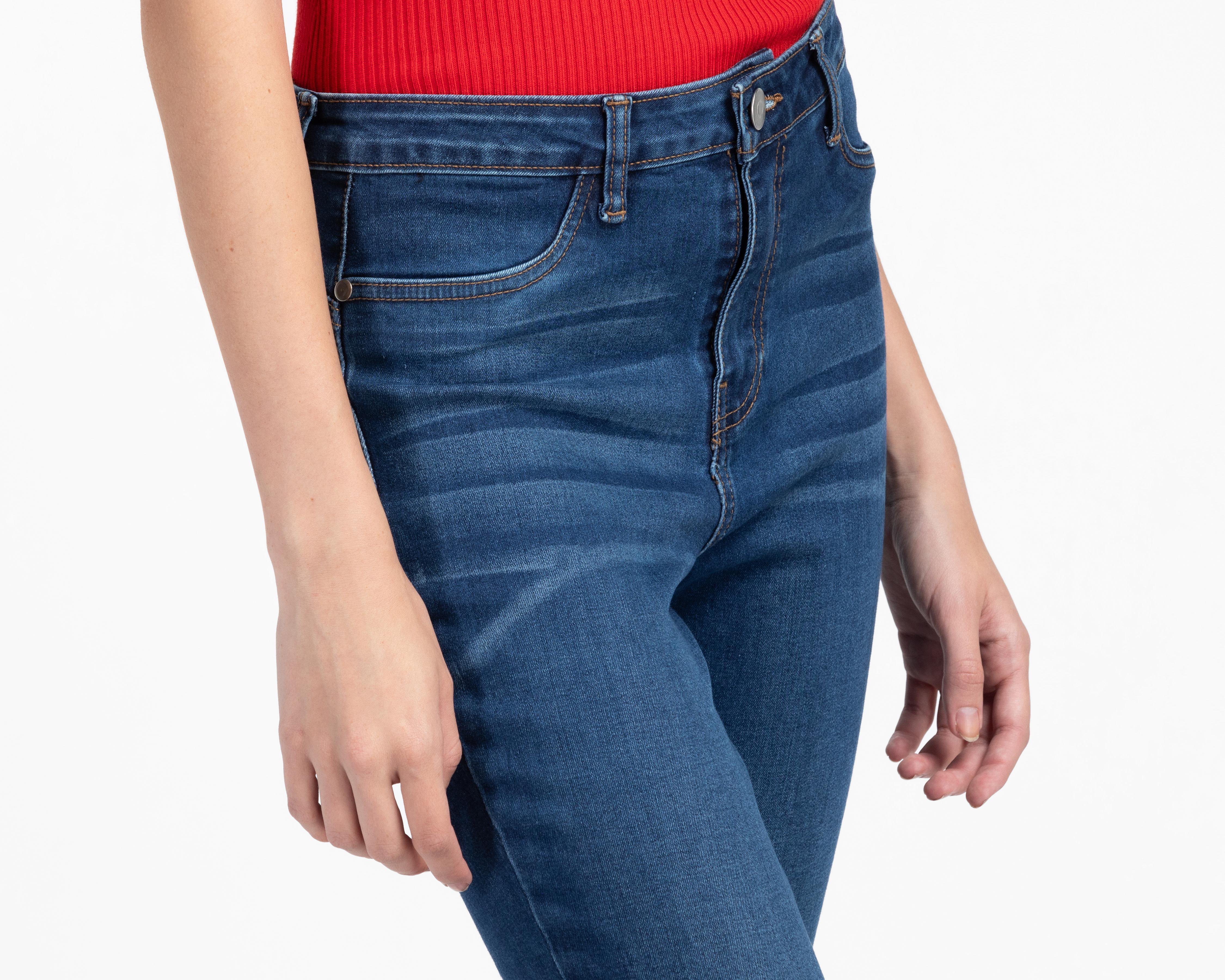 Foto 5 pulgar | Jeans Skinny Lucky Star para Mujer
