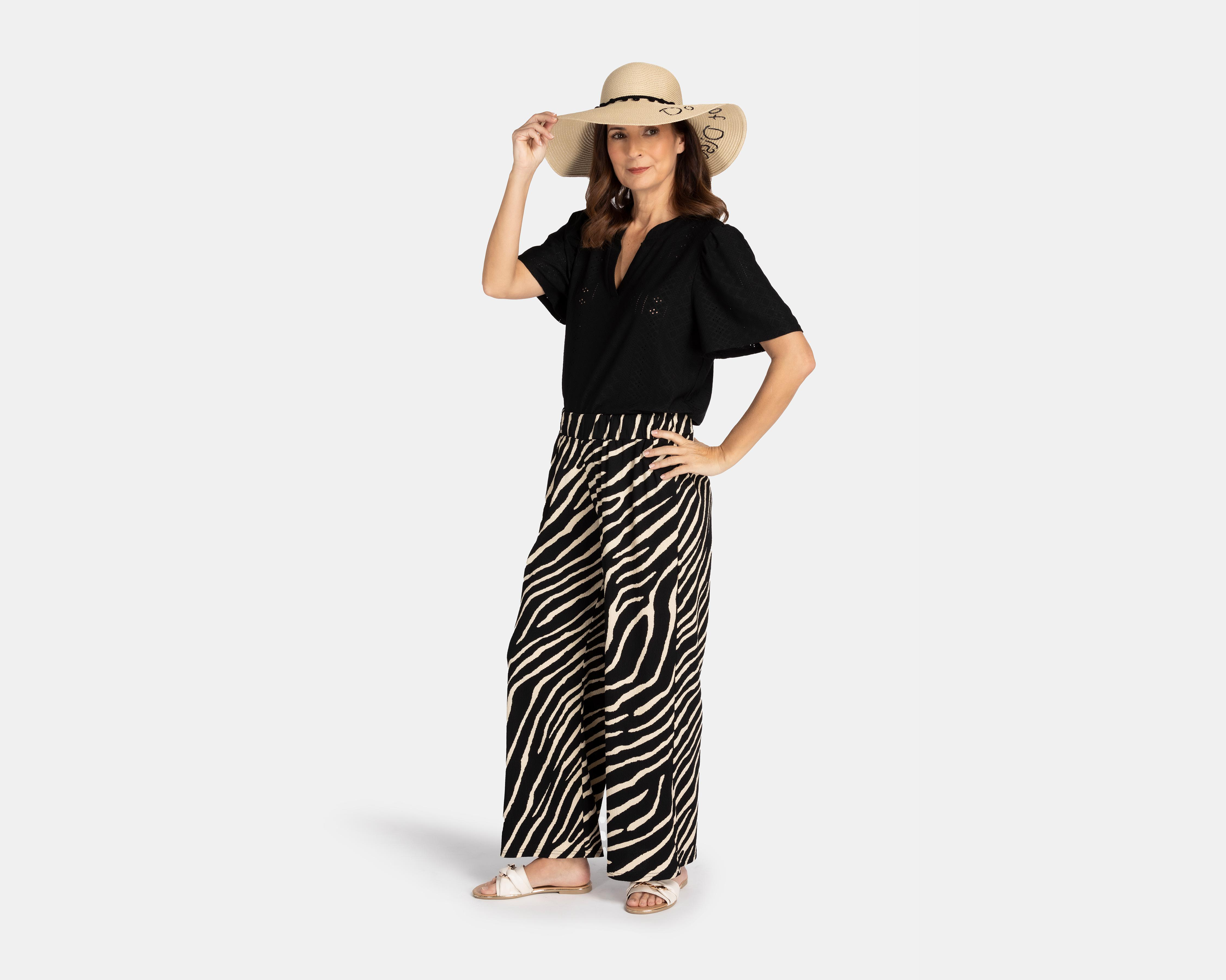 Foto 2 | Blusa Lady Sun Manga Corta Negra