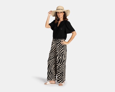 Foto 2 | Blusa Lady Sun Manga Corta Negra