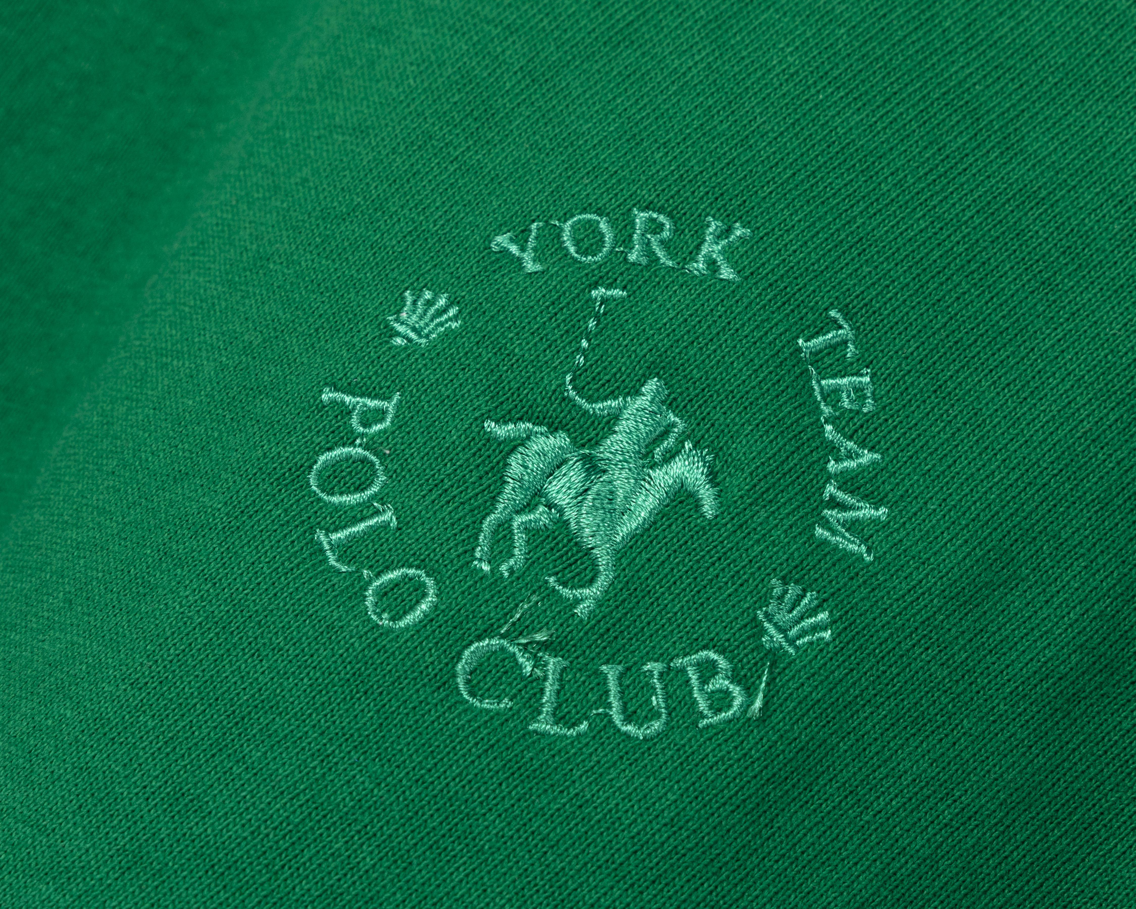 Foto 4 pulgar | Playera York Team Polo Club Manga Corta Verde