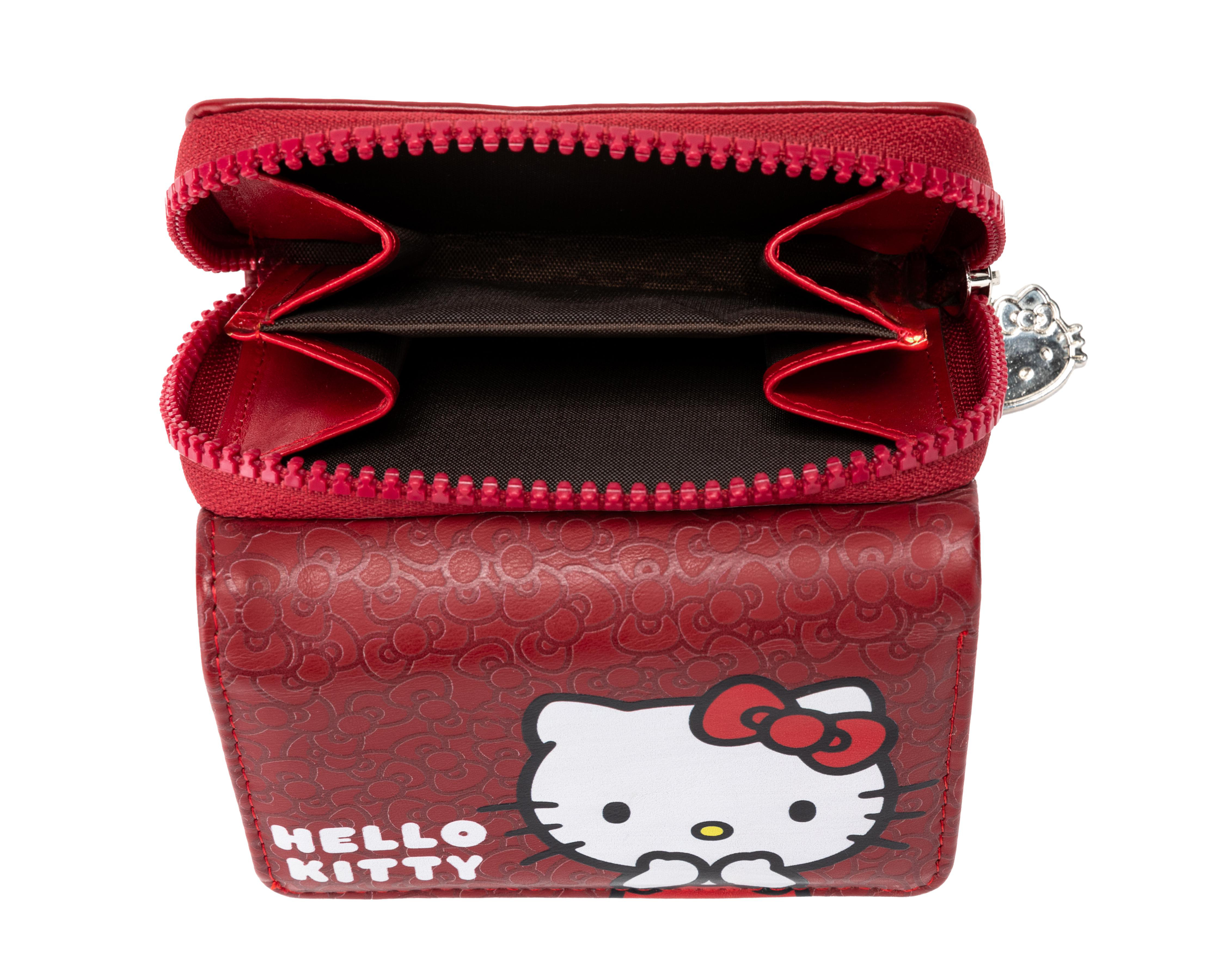 Foto 4 | Monedero para Mujer Hello Kitty Rojo