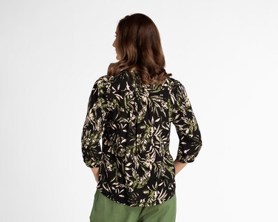 Foto 3 | Blusa Sahara Estampada con Botones