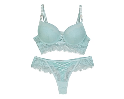 Foto 1 | Coordinado de Encaje Copa Completa con Bikini Carnival