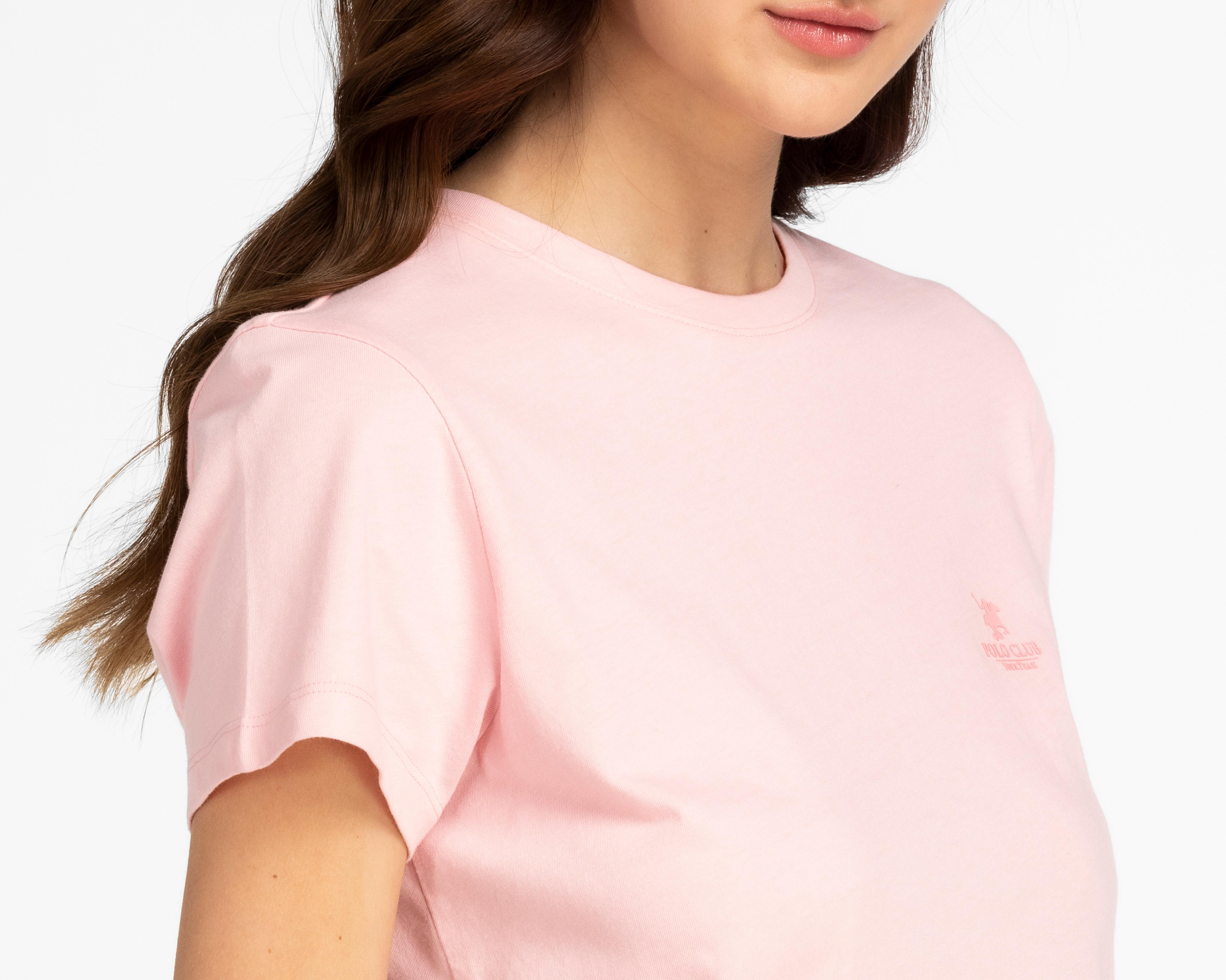 Foto 4 | Playera York Team Polo Club Manga Corta con Cuello Redondo