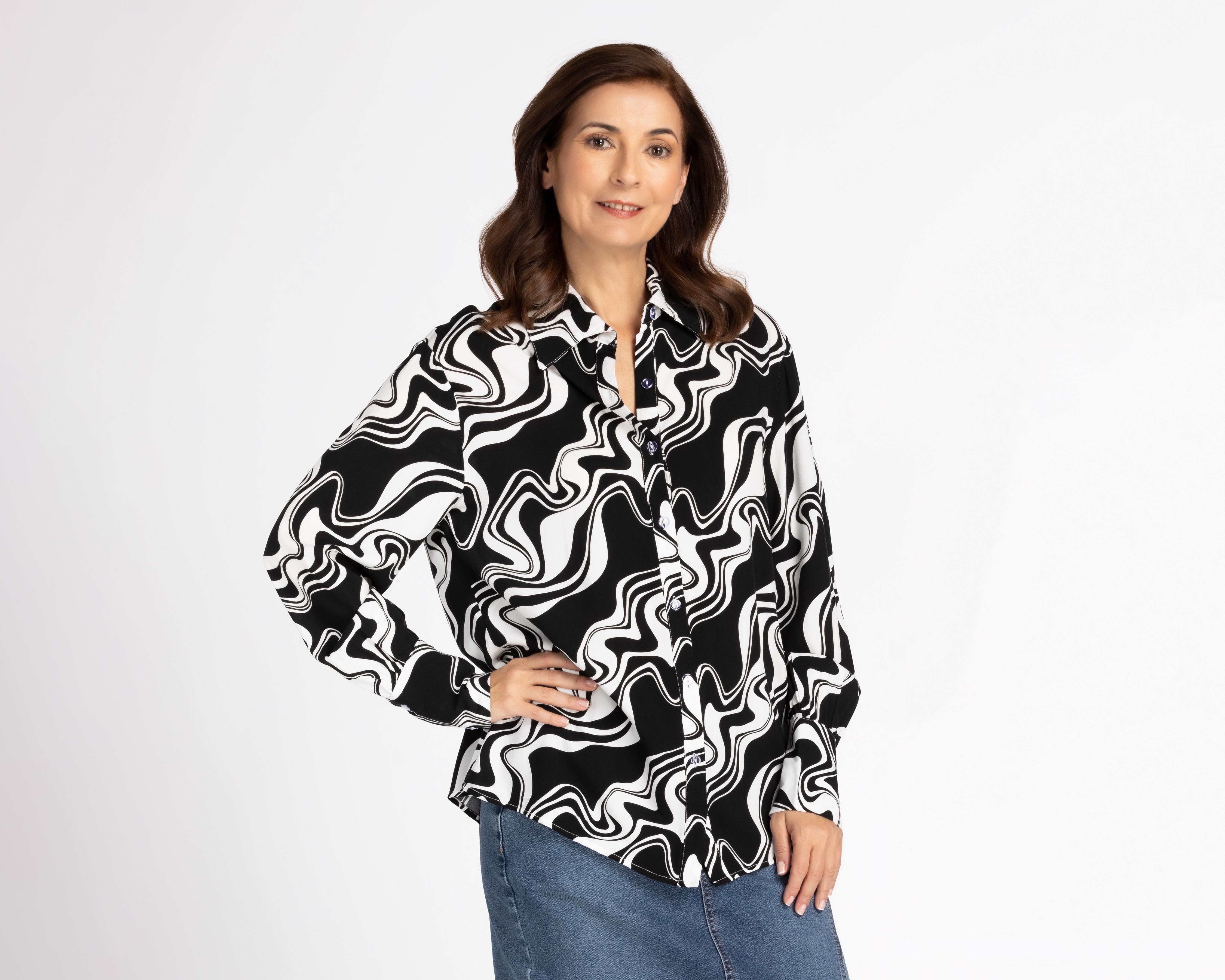 Foto 1 | Blusa Sahara Manga Larga con Botones