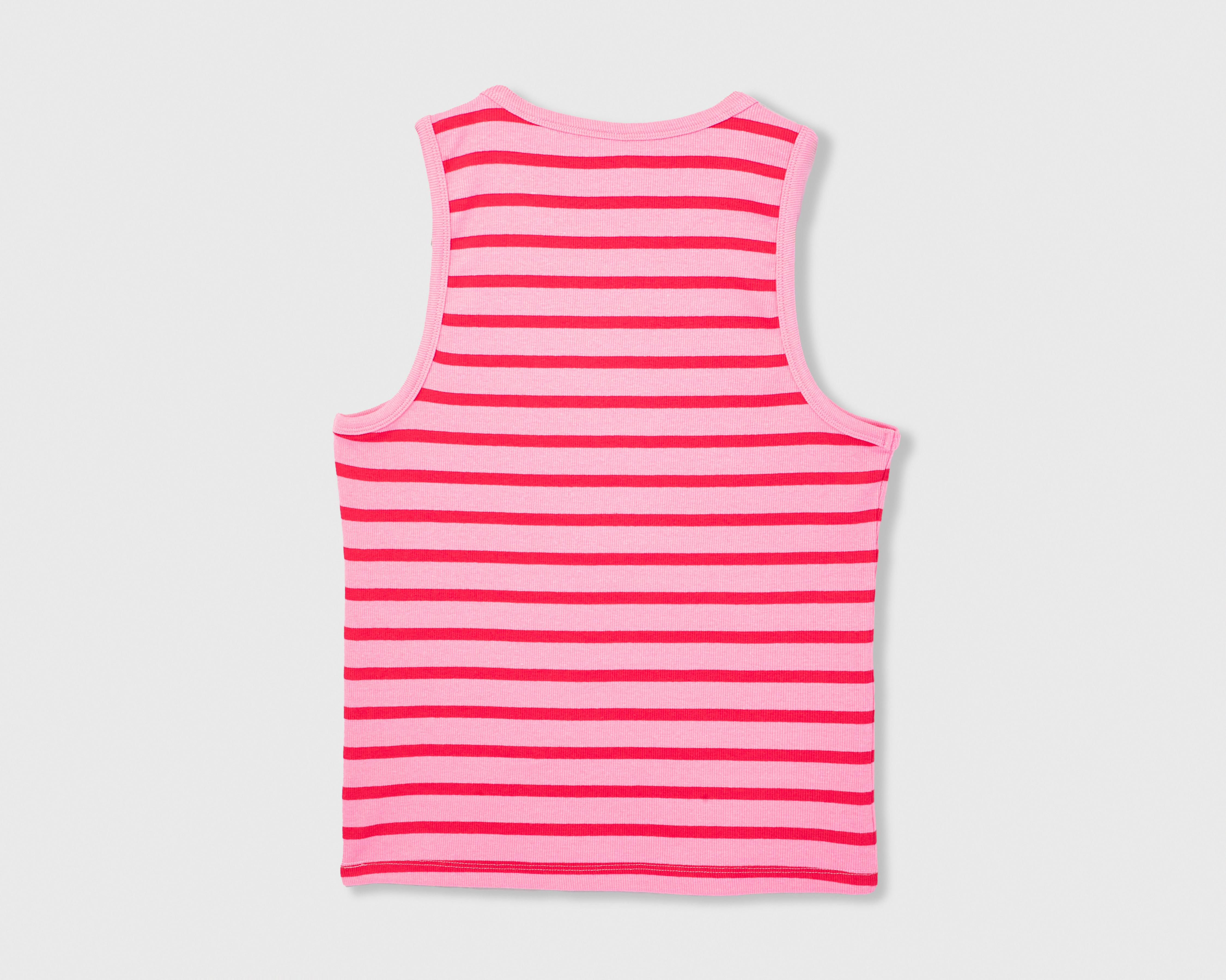 Foto 2 | Playera Refill a Rayas para Mujer