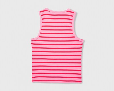 Foto 2 | Playera Refill a Rayas para Mujer