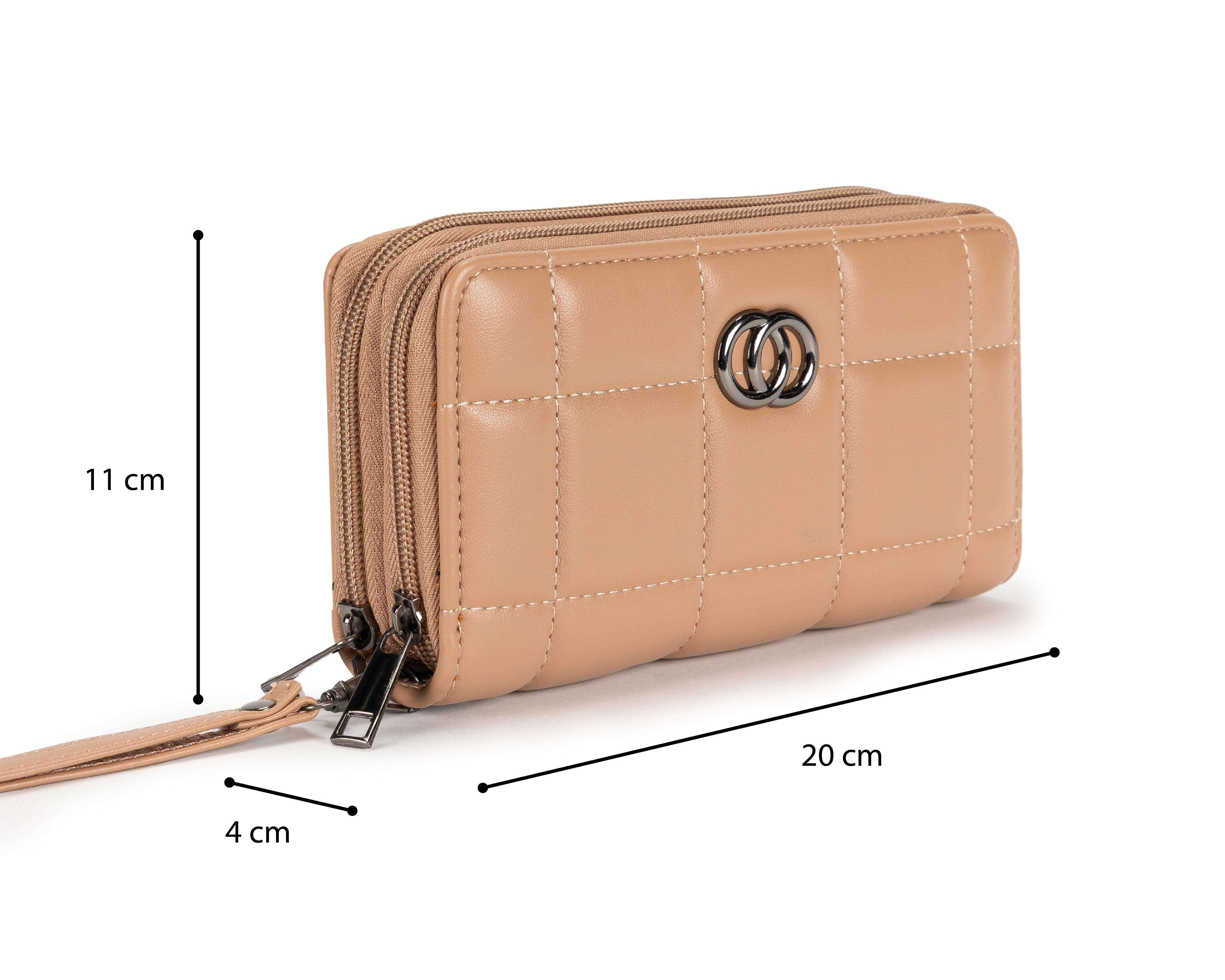 Foto 6 pulgar | Cartera para Mujer Sahara Nude