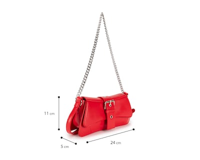 Foto 5 | Bolsa Cruzada Strona Roja