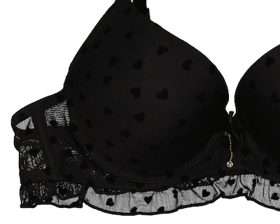 Foto 3 | Coordinado de Encaje Copa Completa con Bikini Carnival
