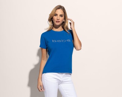 Foto 2 | Playera Bebe Manga Corta con Pedrería
