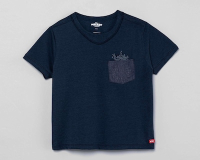 Foto 5 | Playera Oggi Azul Mickey Mouse y sus Amigos