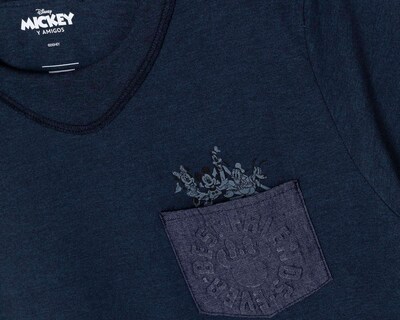 Foto 6 | Playera Oggi Azul Mickey Mouse y sus Amigos