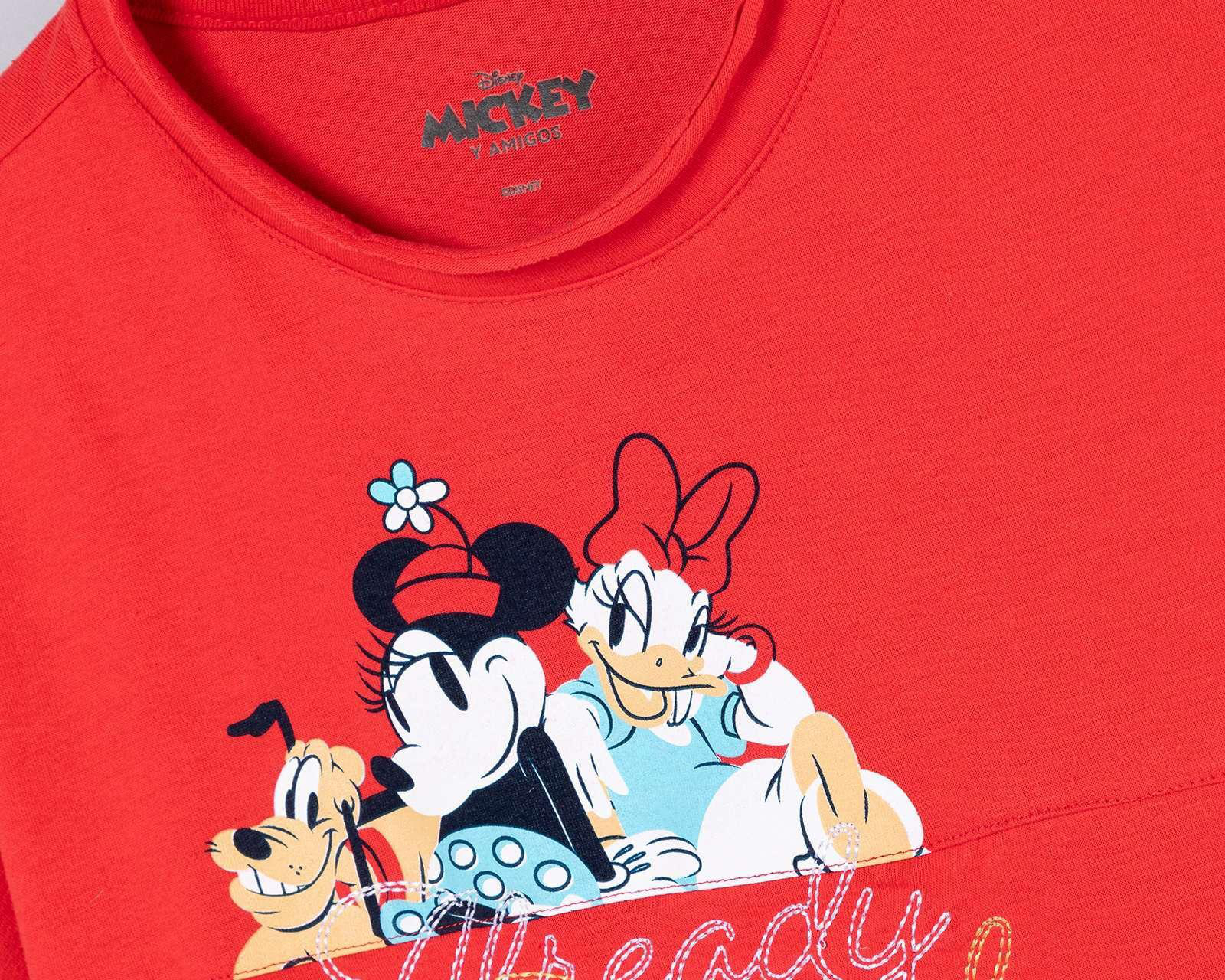 Foto 6 | Playera Oggi Roja con Bordados